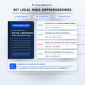 Pack Legal Emprendedor: Contratos, Cesión de Marca y Políticas Web (Chile)